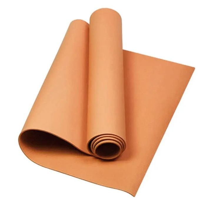 NNETM Non-Slip EVA Yoga Mat for Exercise (Orange)