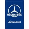 Nostalgic Art Mercedes-Benz Customer Service 40x60cm Metal XL Sign