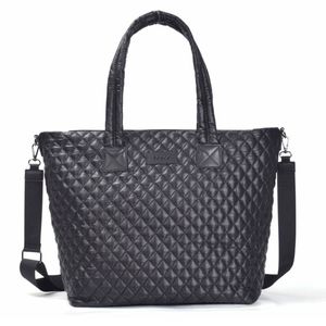 Tosca Metro Large Travel Tote Bag with Detachable Shoulder Strap Black