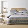 Dreamaker Avery 100% Cotton Reversible Quilt Cover Set King Bed