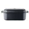Non Stick Roaster & Grill 34x24x12cm Black Bessemer