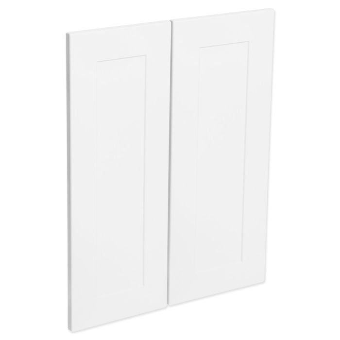 Kaboodle Nougat Truffle Alpine Corner Wall Cabinet Doors - 2 Pack