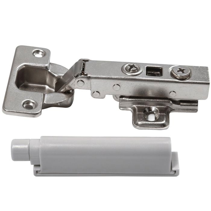 Hafele 110° Full Overlay Clip On Push Hinge - 1 Pair