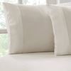 Park Avenue Single Cotton Flannelette Fitted & Pillowcase Set - Sand