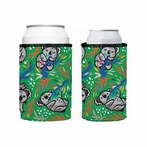Stubbyz Nom Nom Koala Stubby Cooler 2-Pack Slim