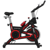 Kangaroo Fitness Spin Exercise Bike – Red | Indoor Cycling Bike, 150kg Weight Capacity