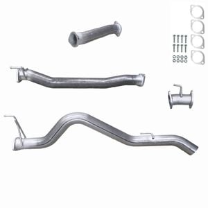 Ignite Exhausts Dpf Back For Holden Rg Colorado 2.8l 3" With Straight Pipe Only Raw Aluminised Steel