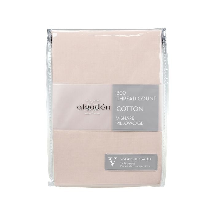 Ardor 300TC Cotton Vshape Pillowcase Pink