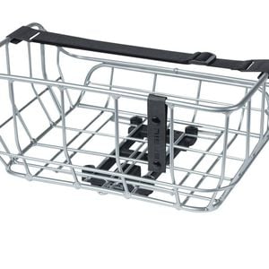 Basil Portland Rear Bicycle Basket Mik 25 Litres Chrome