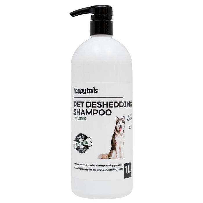 Happy Tails 1L Kiwi Scented Deshedding Pet Shampoo