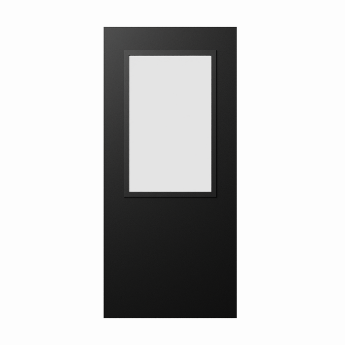 Parkwood 2040 x 820 x 41mm Entrance Door Aluminum Thermtek Clear Glass ATFL01C
