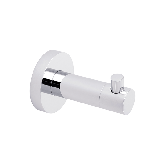 Azzurra Bathroom Furniture Chrome 18 Series Single Robe Hook