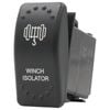 Switch Boss Dual Red LED Laser Etched Rocker Switch - Winch Isolator