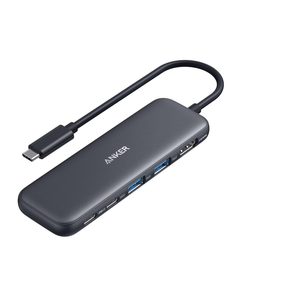 Anker 332 5-in-1 USB-C Hub with 4K HDMI - Black