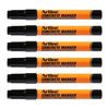 12pk Artline Concrete Permanent Marker 1.5mm Bullet Nib Instant Dry Pen Black