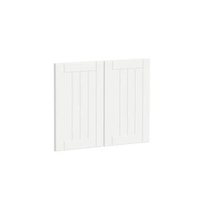 Kaboodle 600mm Vanilla Essence Country Farmhouse Sink Doors - 2 Pack