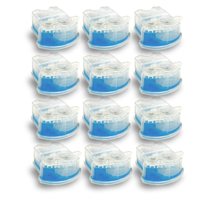 Crystal Pure Cartridge Refills for Braun Clean & Renew fit SmartCare Cleaning Centers 12-Pack