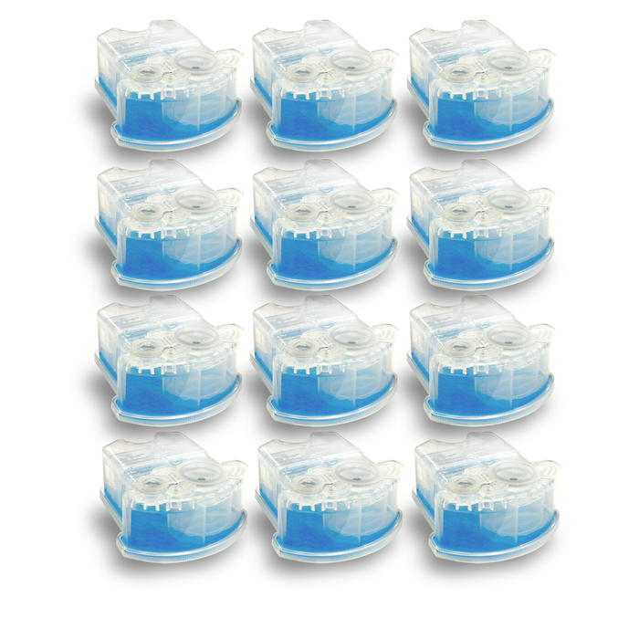Crystal Pure Cartridge Refills for Braun Clean & Renew fit SmartCare Cleaning Centers 12-Pack