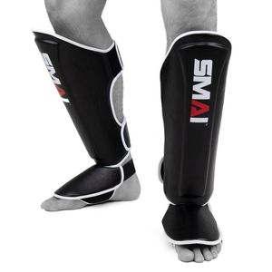 Smai Essentials Muay Thai Shin Guards - S - Black