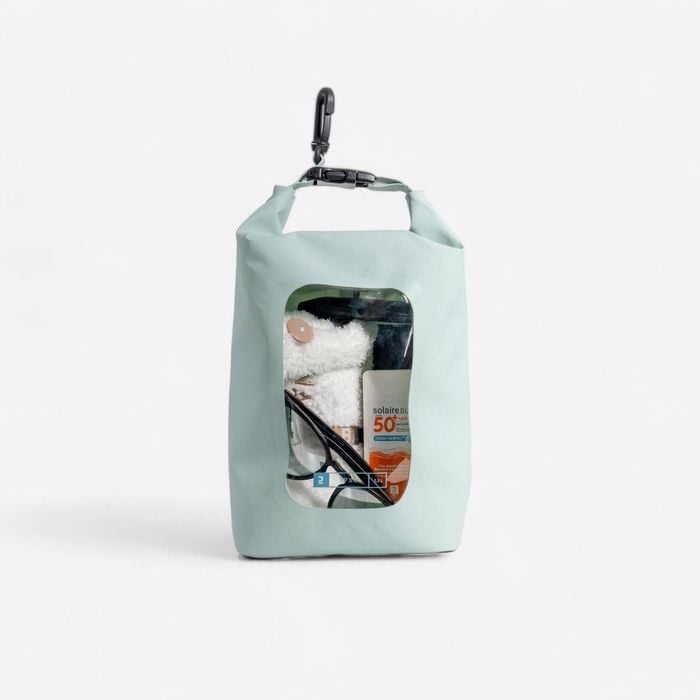 Decathlon - Dry Bag (ipx6) 2.5 l With Window - Green. - One Size