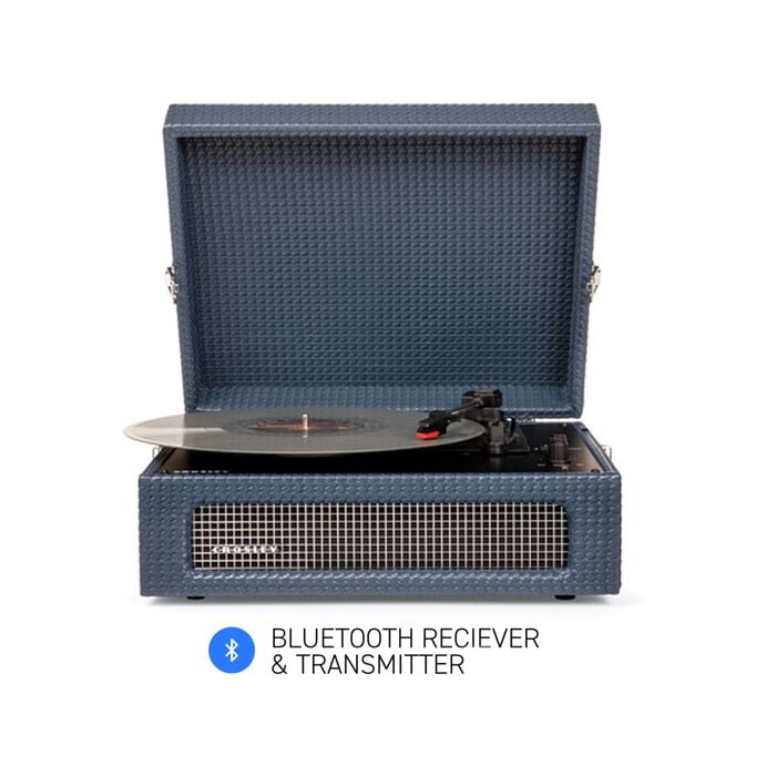 Crosley Voyager Bluetooth Portable Turntable - Navy
