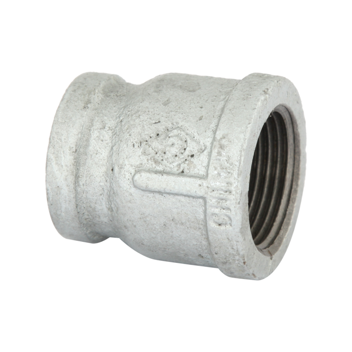 Brasshards 20 x 15mm Galvanised Reduced Socket - 20 x 15mm