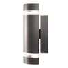 Brilliant 35W Charcoal Kimberley Curved Wall Light