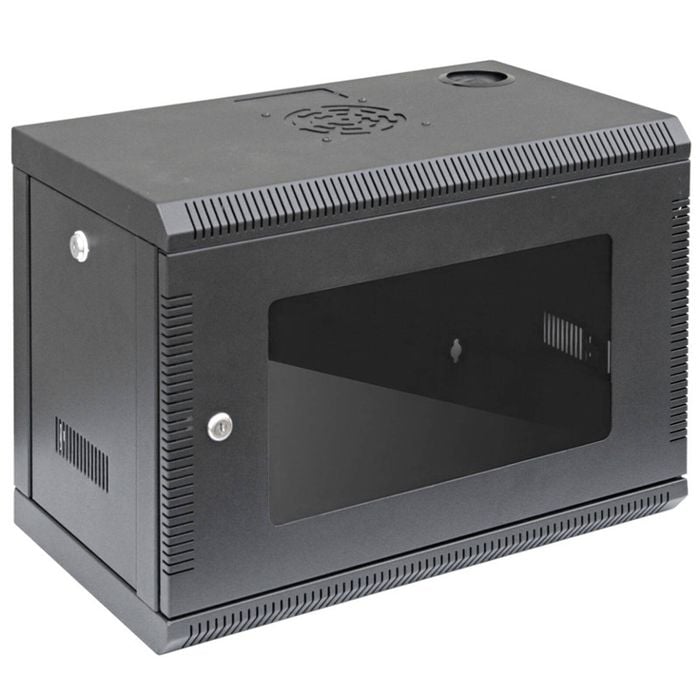 6U 6RU Server Network Data Rack LAN Cabinet 19" 19 Inch Wall Mount 300mm Deep