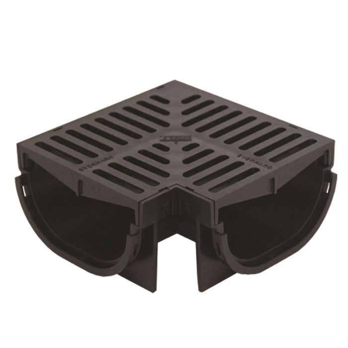 Everhard EasyDRAIN Compact Polymer Grate And Corner