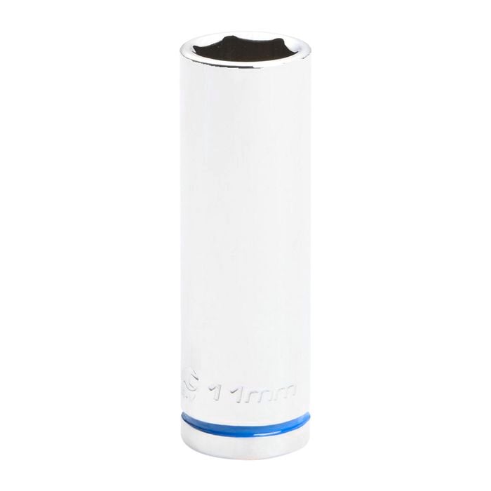 Kincrome 11mm 1/4" Square Drive Deep Socket