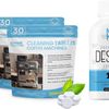 Miles Kay Coffee Machine Descaler Concentrate, 14 Uses Per Bottle + 60 Coffee Cleaning tablets
