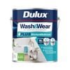 Dulux 2L Interior Paint Wash&Wear +PLUS Kitchen & Bathroom Semi Gloss Vivid White