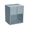 Kaboodle 600mm Danish Blue Alpine Wall Microwave Cabinet