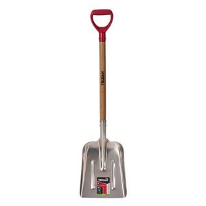 Trojan Aluminium Scoop Timber D-Handle