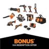 AEG 18V FUSION/Brushless 9-Piece 5.0Ah FORCE Kit