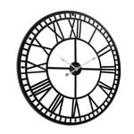 Artiss 80CM Wall Clock Black