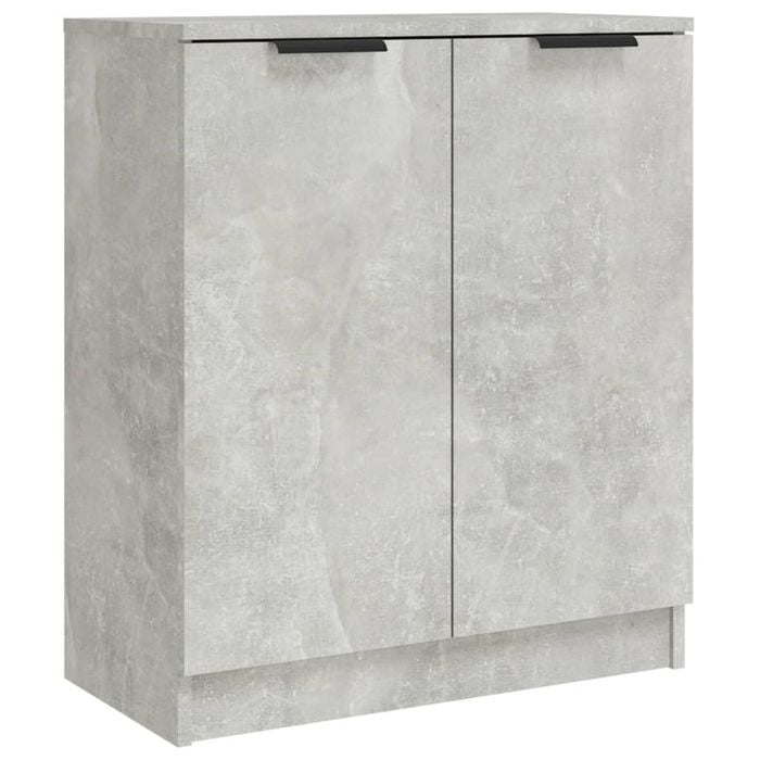 vidaXL Sideboard Concrete Grey Cupboard Home Organiser Cabinet