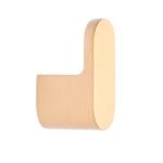 Zenith Brushed Brass Robe Hook