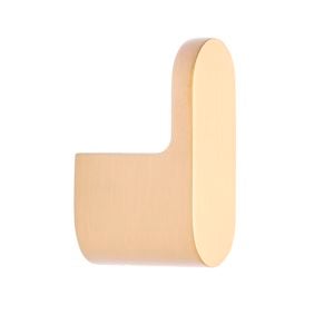 Zenith Brushed Brass Robe Hook