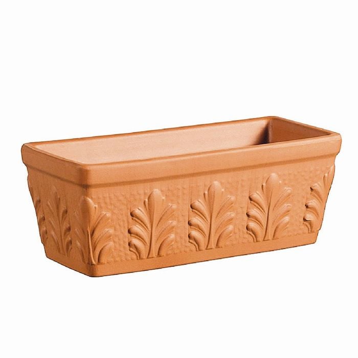 Northcote Pottery 42 x 17cm Rosa Terracotta Trough Planter