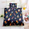 3D Rocket Space Star Kids Pattern Duvet Cover Bedding Set Quilt Cover Pillowcases Personalized  Bedding