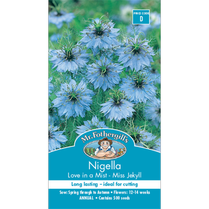 Mr Fothergill's Nigella Love in a Mist Miss Jekyll Seeds