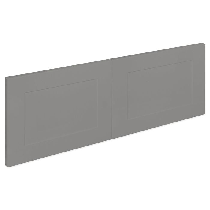 Kaboodle 950mm Smoked Grey Alpine Overhead - 2 Pack - Smoked Grey Alpine