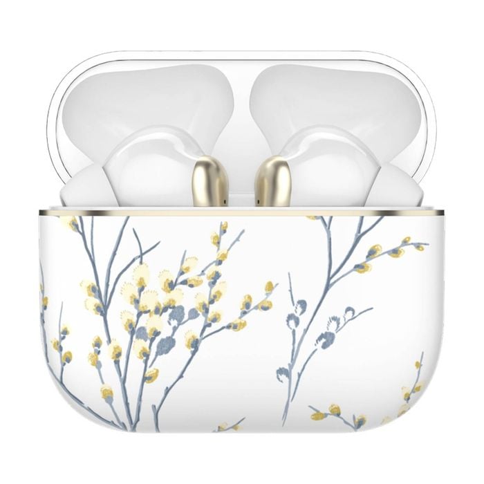 Laura Ashley Skylark Earbuds Pussy Willow Wireless Rechargeable Battery White