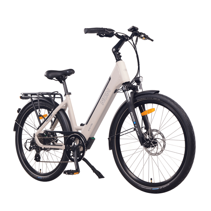 Ncm T3s Step-thru Trekking E-bike, City-bike, 250w, 48v 12ah 576wh Battery [sand 26"]