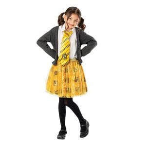 Harry Potter Hufflepuff Tutu Skirt Kids/Child Dress Up Party Costume XL Yellow