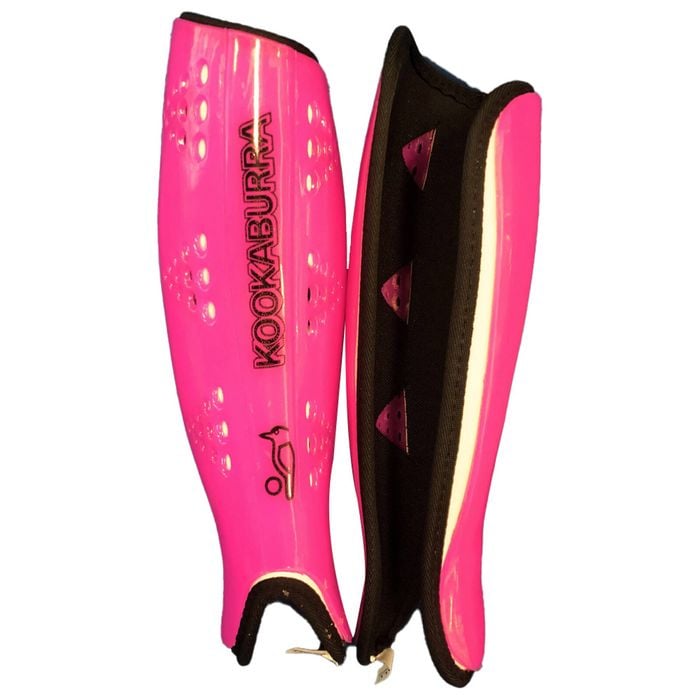 Kookaburra Viper Field Hockey Shinguards Protection Pair Pink Size Xsmall