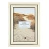 Unigift Axel Glass Home Decor Picture Photo Frame 10x15cm Ivory/Black