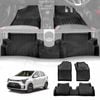 3D Floor Mats for Kia Picanto 2016-Onwards Heavy Duty All Weather Car Mats Carpet Liner Set