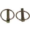 Goliath 9.5mm Brass Coated Lynch Pin - Pair